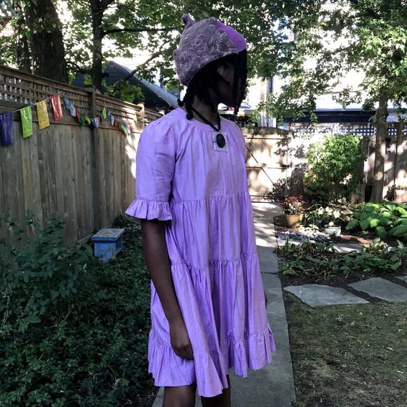 Cynthia Rowley Lavender Dress - Picture 1 of 7